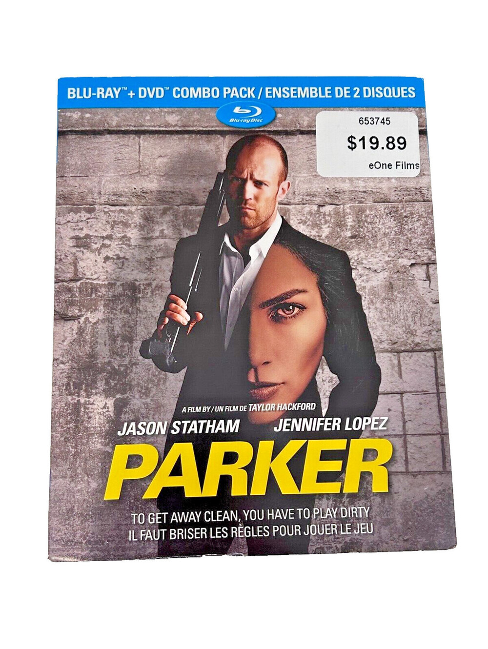 Parker Jason Statham Jennifer Lopez (Blu-ray/DVD)